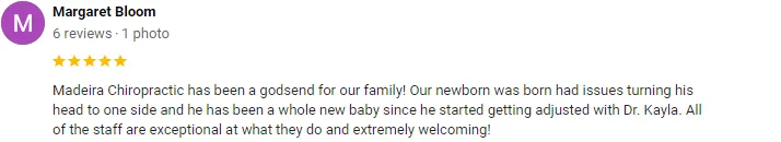Chiropractic Hershey PA Margaret Bloom Screenshot Testimonial Chiropractic Hershey PA Margaret Bloom Screenshot Testimonial